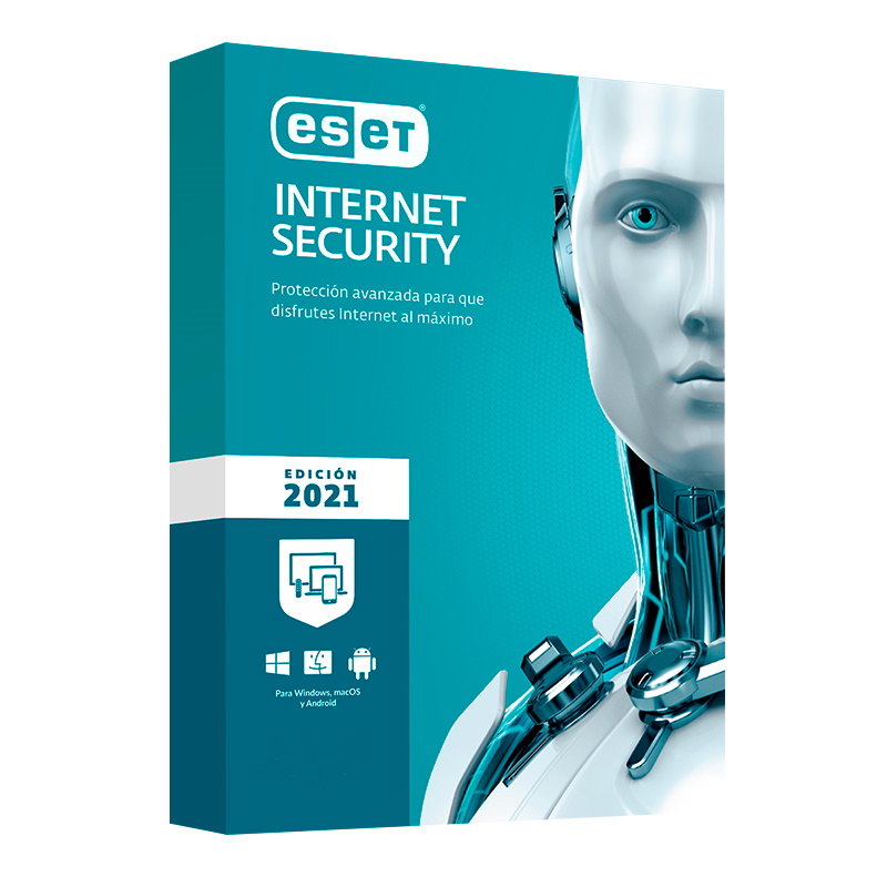 Antivirus ESET Internet Security 3 dispositivos por 1 año